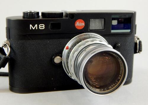 A Leica M8 camera