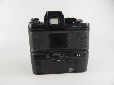 A Nikon F3 camera with motor drive - 3