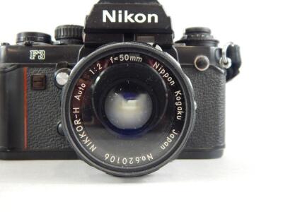 A Nikon F3 camera - 2