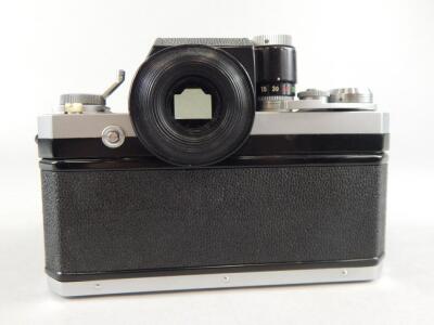 A Nikon F camera. - 3