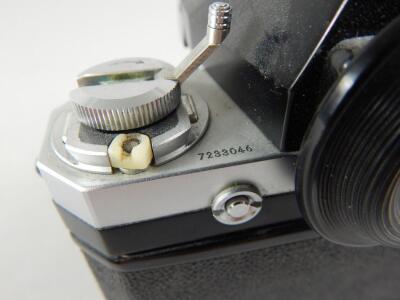 A Nikon F camera. - 4