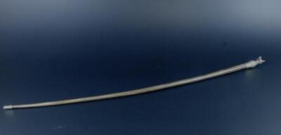 A white metal mounted riding crop - 2