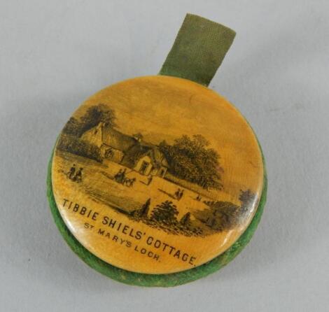 A Tunbridge pin case