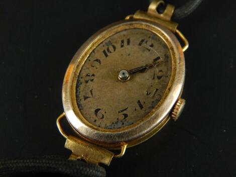 A ladies wristwatch