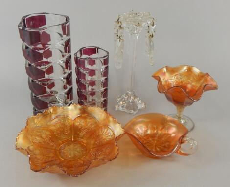 A collection of glass