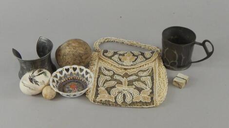 A collection of decorative items