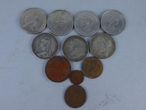 Various coins