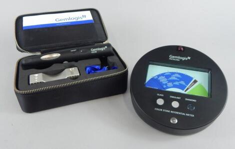 Two Gemlogis electric gem testing kits