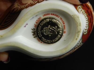 A Royal Crown Derby partridge paperweight - 2