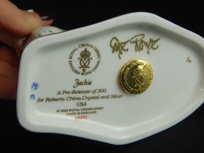 A Royal Crown Derby Jackie paperweight - 2