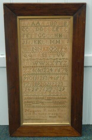 A mid 19thC sampler