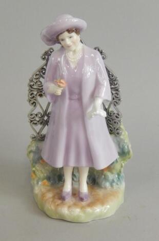 A Royal Worcester figure