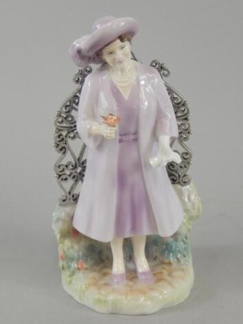 A Royal Worcester figure