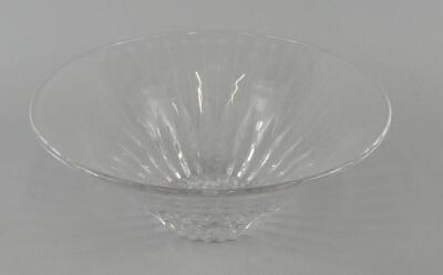 A Stuart Crystal cut glass bowl