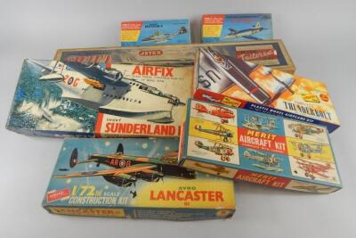 Various aircraft models