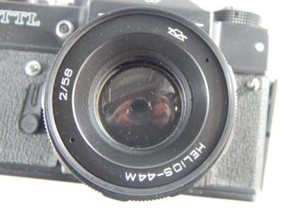 A Zenit camera with lens - 2