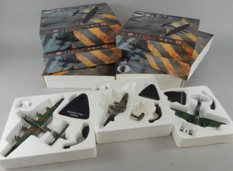 A quantity of Atlas Editions diecast aeroplanes