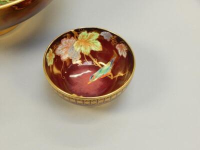 Two Carltonware Rouge Royal style bowls - 3