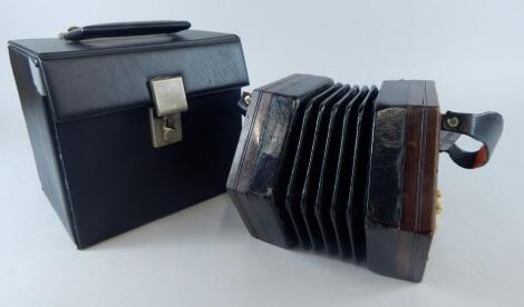 A Victorian concertina