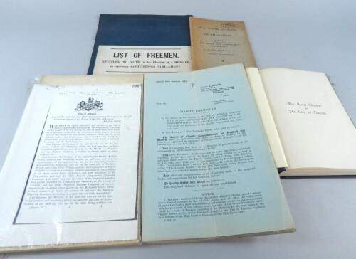 A collection of Lincoln printed material