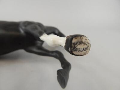 A Beswick matt glazed model of a Stallion - 2