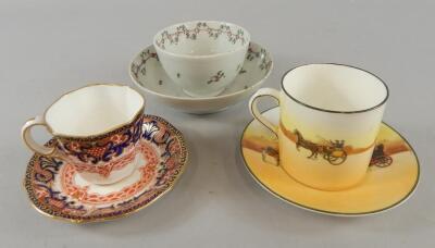 Various cups and saucers