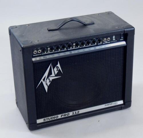 A Peavey guitar amplifier