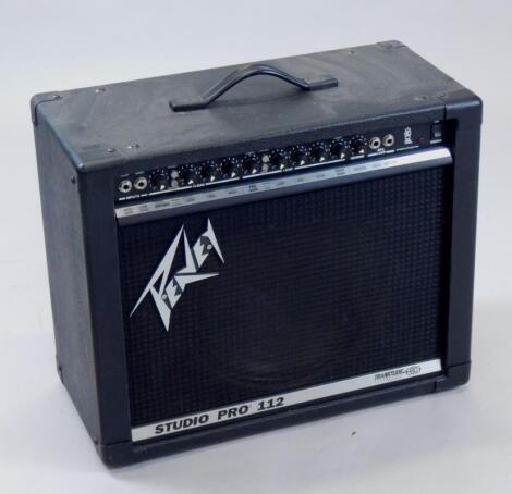 A Peavey guitar amplifier