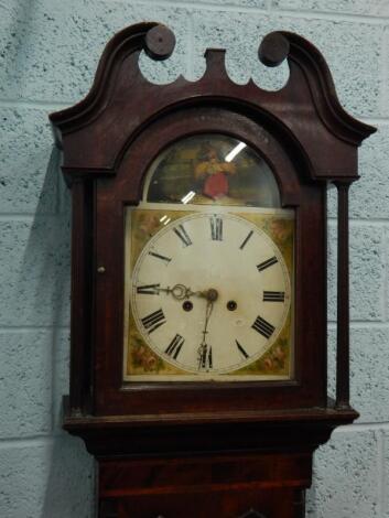 A mid 19thC longcase clock