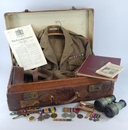 A collection of militaria