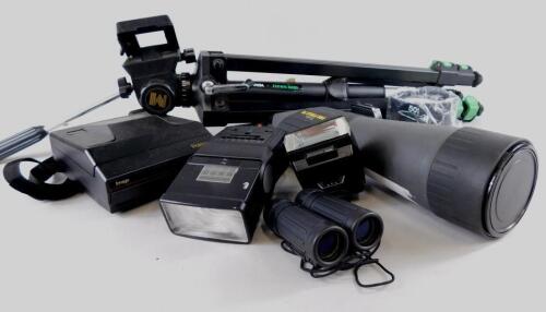 Various camera and optical items