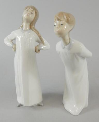 Two Lladro porcelain figurines