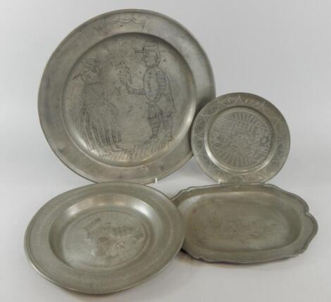 Various pewter