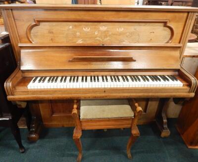 An early 19thC Waldstein of Berlin upright piano