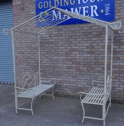 A modern Georgian style arbour