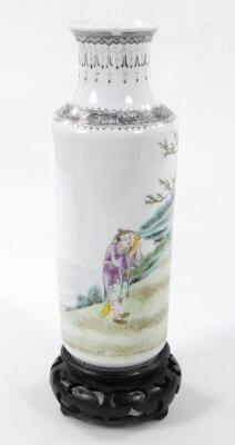 A Chinese Republic porcelain vase - 20