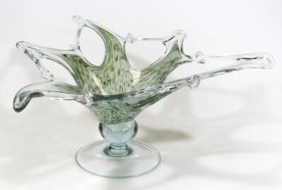 A mid 20thC Studio glass bowl