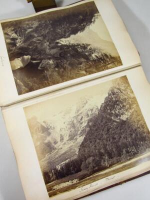 A late 19thC photograph album - 19