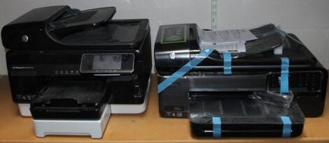 A Hewlett Packard HP colour printer