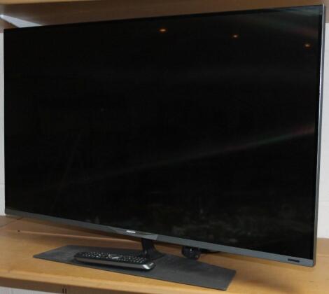 A Phillips 42" colour flat screen television