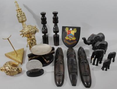 Various tribal items
