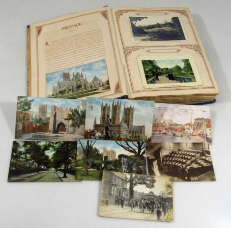 Various early 20thC postcards