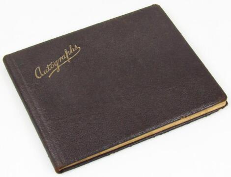 A mid 20thC autograph book