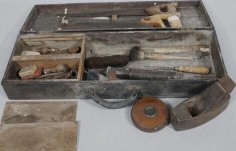 A quantity of various hand tools