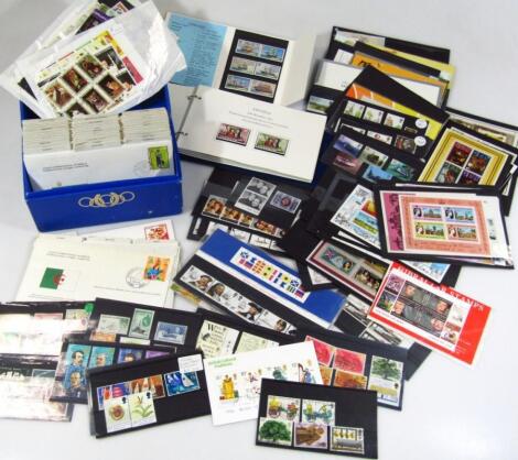 Various modern collectors' stamps and related ephemera