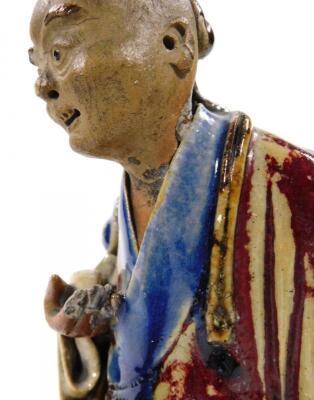 A Chinese Ming style terracotta pottery figure of Buddha - 10