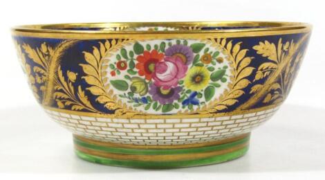 A 19thC Sevres style bowl
