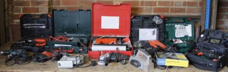 Various electrical and power tools