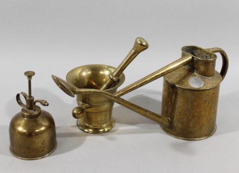 Various brassware