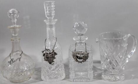 Various decanters